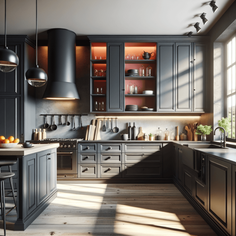 anthrazitfarbene Komplett Küche-Dresden