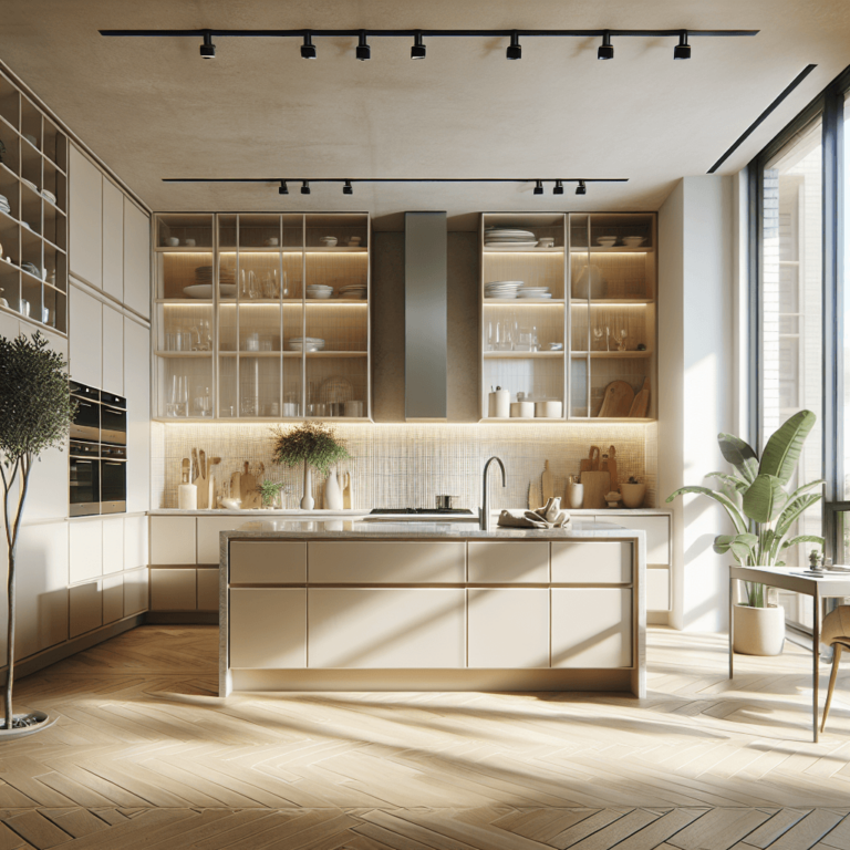 beige Anrichte Küche-Dresden