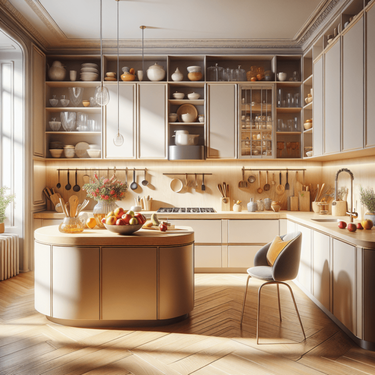 beige Küche in U-Form-Dresden