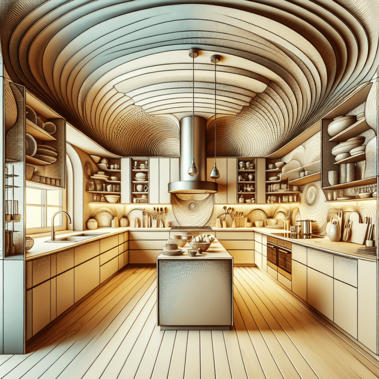 beige Küche mit Stahlakzenten-Dresden