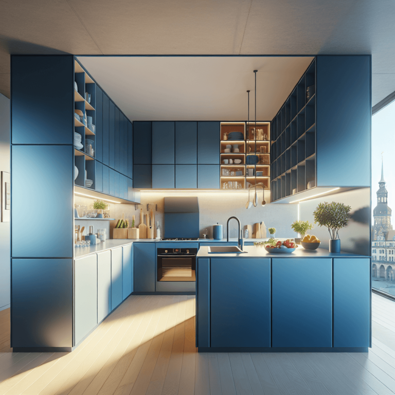 blaue Eck-Küche-Dresden