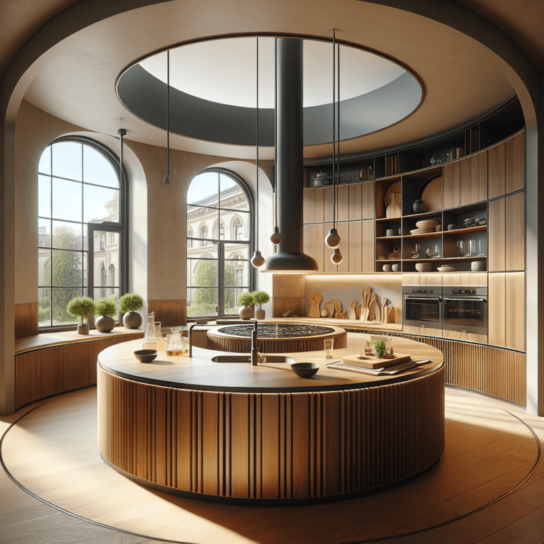 braune Rondell Küche-Dresden