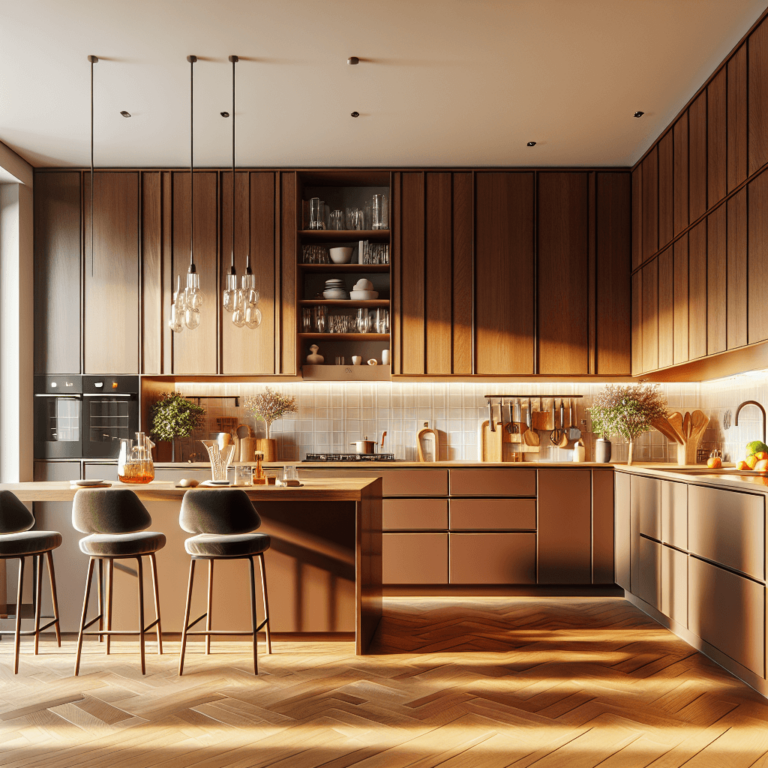 braune Singleküche-Dresden