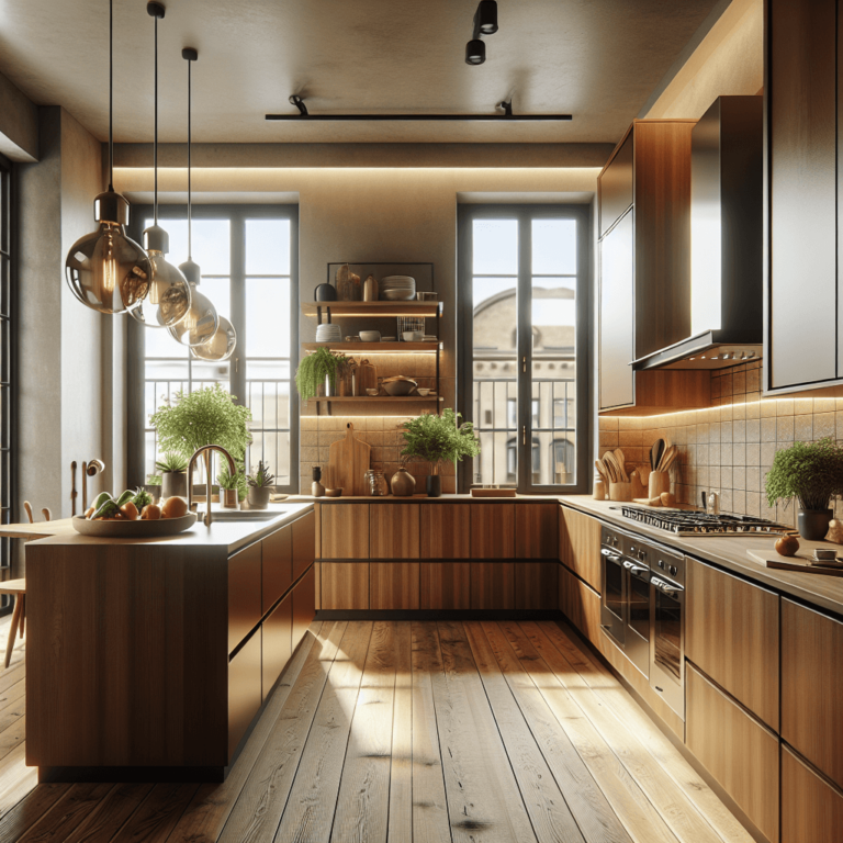 braune Wohnküche-Dresden