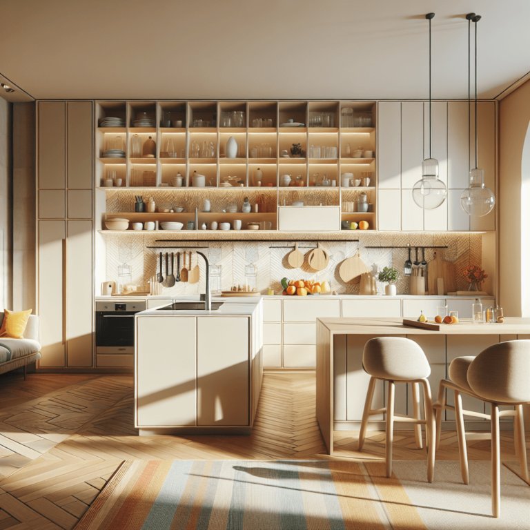 cremefarbene Design Küche-Dresden