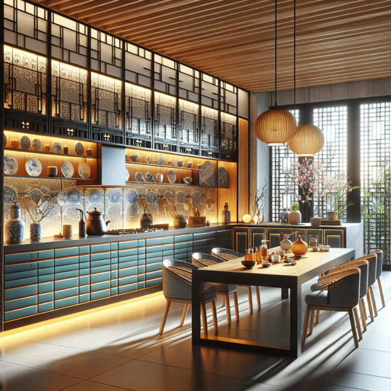 hochglanz Küche im asiatischen Stil-Dresden