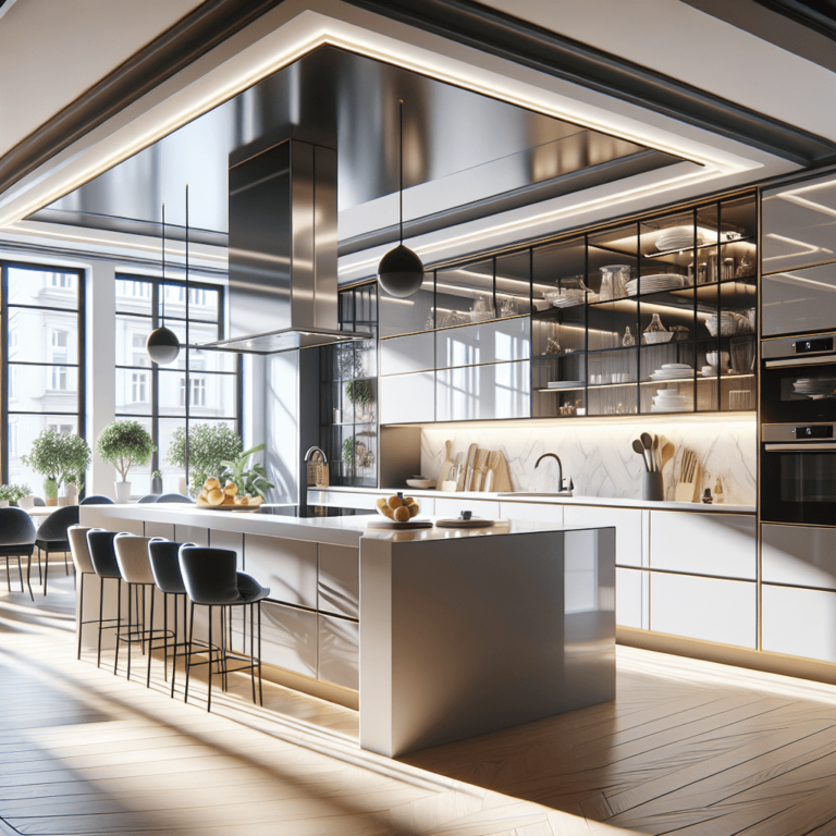 hochglanz Küche in L-Form-Dresden