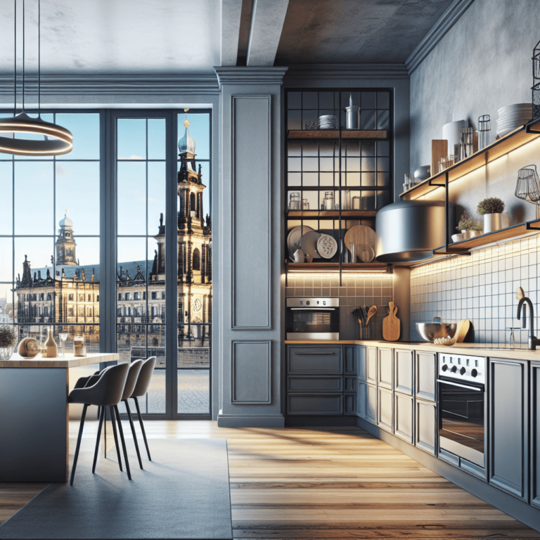matte Industrial Style Küche-Dresden