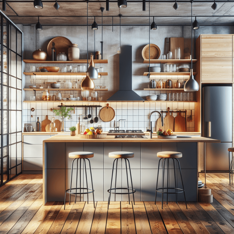 matte Küche im Loftstil-Dresden