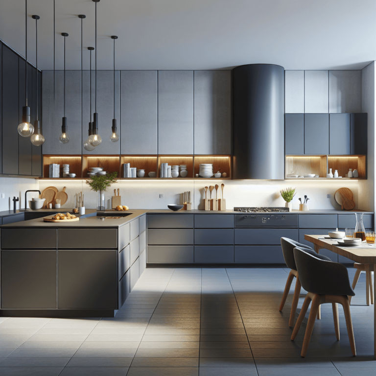 matte Küche in L-Form-Dresden