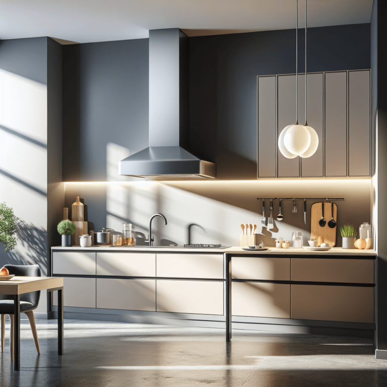 matte Schwebende Küche-Dresden