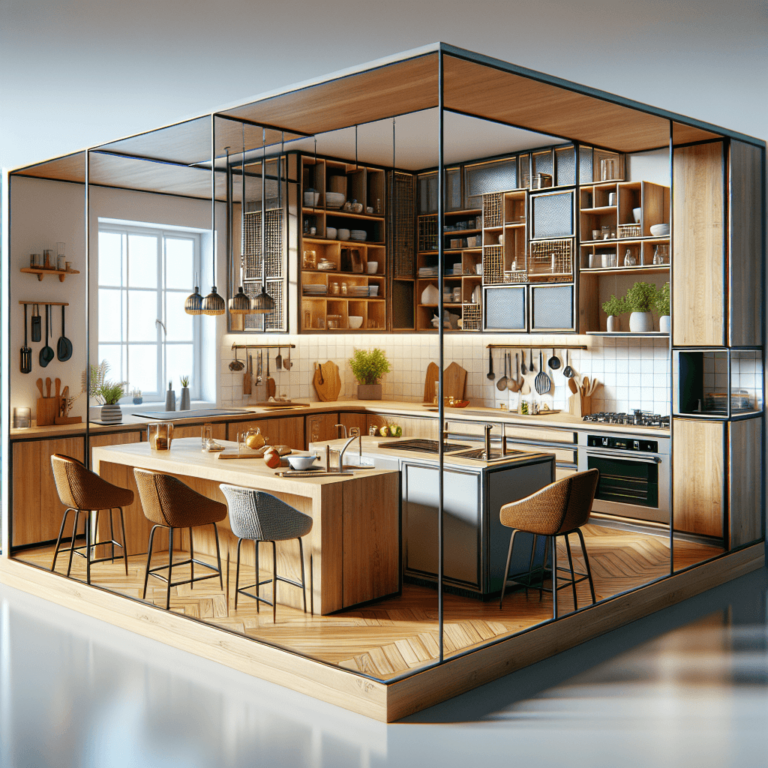 schwarze Küche in L-Form-Dresden