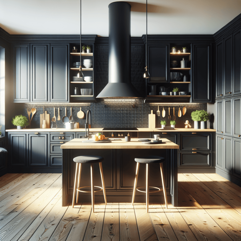 schwarze Singleküche-Dresden