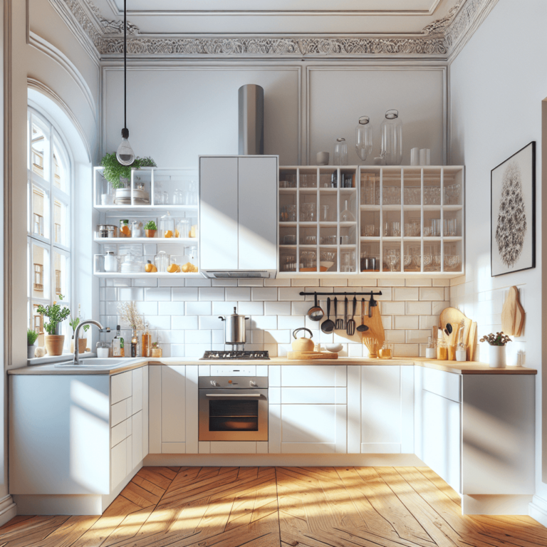 weiße Singleküche-Dresden